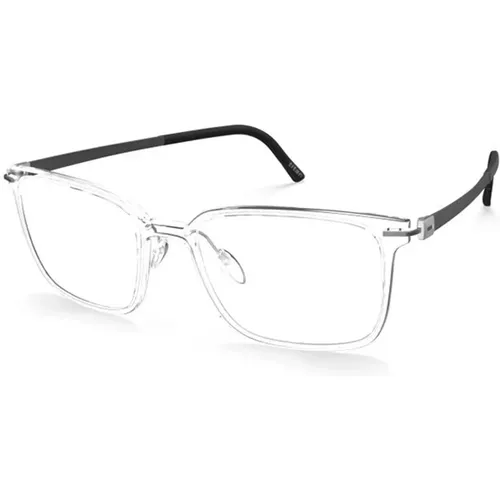 Crystal Eyewear Frames Infinity View , unisex, Sizes: 55 MM - Silhouette - Modalova
