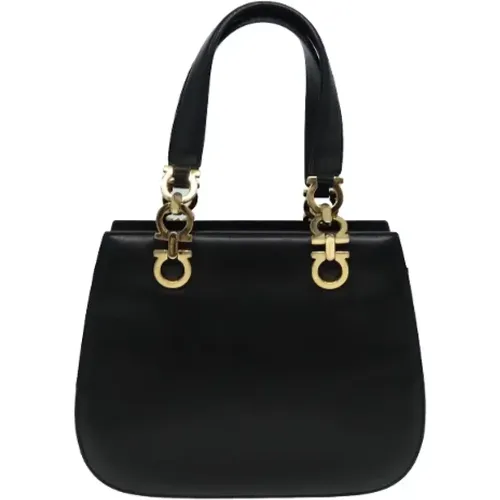 Pre-owned Leather shoulder-bags , female, Sizes: ONE SIZE - Salvatore Ferragamo Pre-owned - Modalova