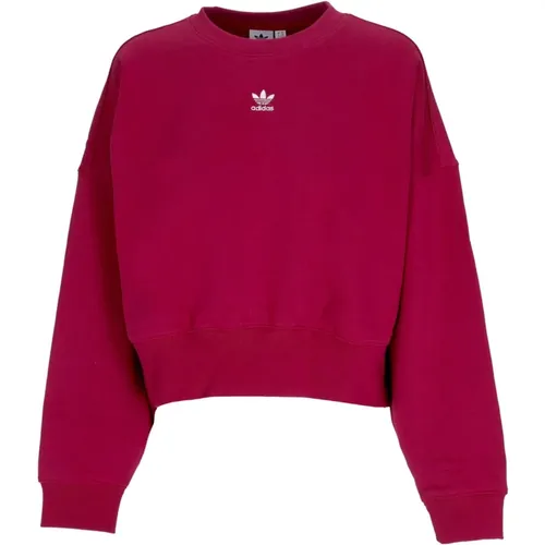 Burgundy Legacy Crewneck Sweatshirt - Adidas - Modalova