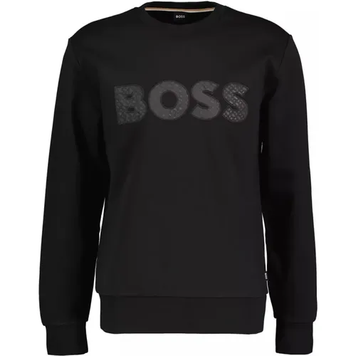 Timeless Elegance: Men`s Soleri Sweater , male, Sizes: L - Hugo Boss - Modalova