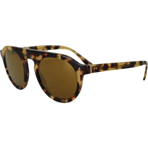 Tortoise Oval Sunglasses , female, Sizes: ONE SIZE - Dolce & Gabbana - Modalova