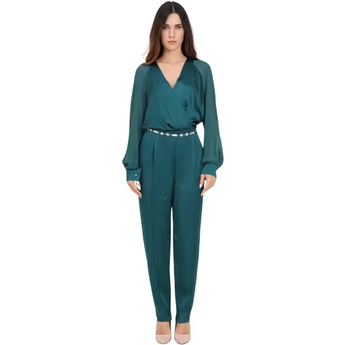 Eleganter Grüner Jumpsuit für Frauen - Max Mara - Modalova