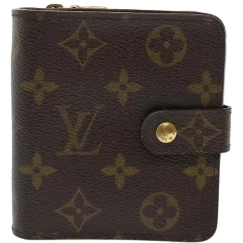 Pre-owned Canvas wallets , female, Sizes: ONE SIZE - Louis Vuitton Vintage - Modalova