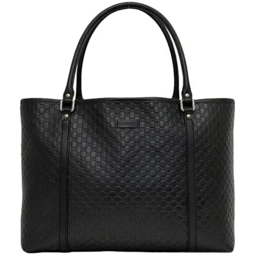 Pre-owned Leather totes , female, Sizes: ONE SIZE - Gucci Vintage - Modalova