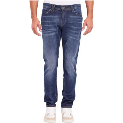 Slim-fit Denim Jeans , Herren, Größe: W36 - Gaudi - Modalova