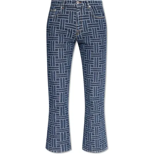 Jeans mit Logo , Damen, Größe: W26 - Kenzo - Modalova