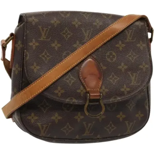 Pre-owned Canvas shoulder-bags , female, Sizes: ONE SIZE - Louis Vuitton Vintage - Modalova