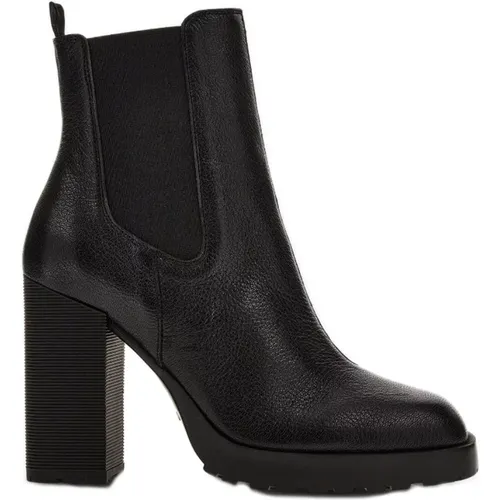 Heeled Boots , female, Sizes: 7 UK, 3 1/2 UK, 2 UK, 3 UK, 4 1/2 UK, 2 1/2 UK, 4 UK - Hogan - Modalova