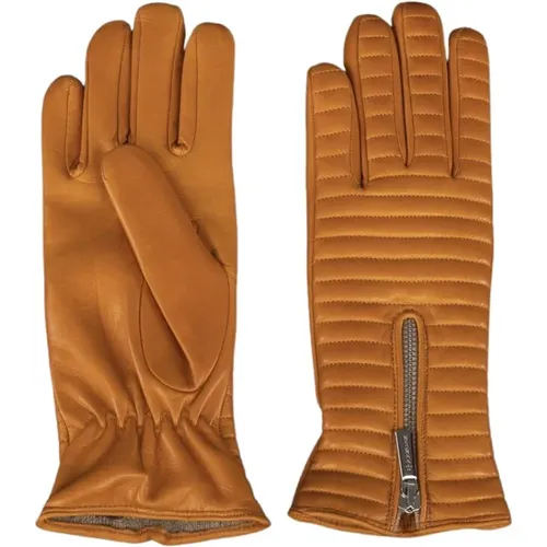 Handschuhe,Gepolsterte Nappa-Handschuhe mit Kaschmirfutter,Gesteppte Nappa Handschuhe - Moorer - Modalova