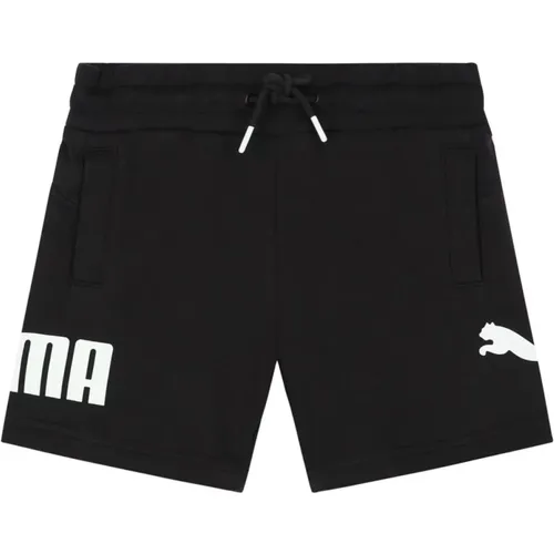 Shorts mit bedrucktem Logo - Gerader Schnitt - Puma - Modalova