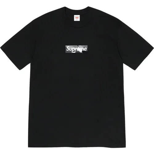 Limitierte Auflage Box Logo Tee Schwarz , Herren, Größe: L - Supreme - Modalova