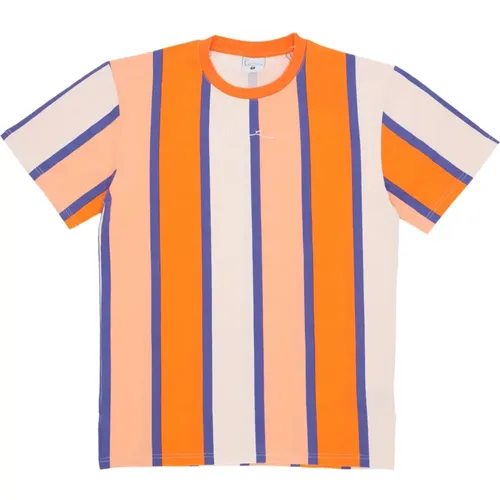 Signature Stripe Tee Orange - Karl Kani - Modalova