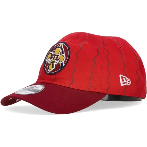 St. Louis Cardinals Curved Visor Cap , male, Sizes: ONE SIZE - new era - Modalova