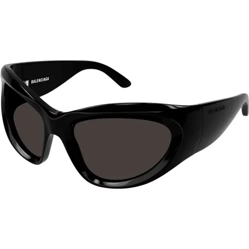 Bold wrap around sunglasses,Innovative Sonnenbrille - Kühnes Design - Balenciaga - Modalova
