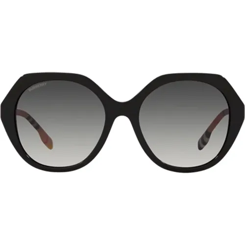 Stilvolle Sonnenbrille für Frauen - Modell Be4375 38538G , Damen, Größe: 55 MM - Burberry - Modalova