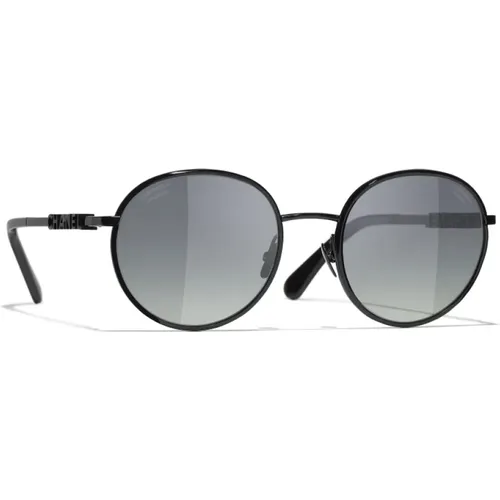 Authentische Sonnenbrille - Einheitliche Gläser - Chanel - Modalova