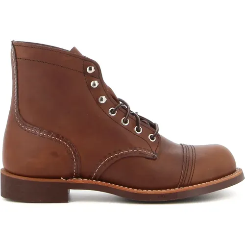 Leather Iron Ranger Boot , male, Sizes: 10 UK, 4 UK, 9 UK, 6 UK, 8 UK - Red Wing Shoes - Modalova