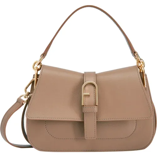 Flow Mini Tasche mit Bogenverschluss,Handbags,Flow Top Handle Mini Tasche,Avena Mini Top Handle Tasche - Furla - Modalova