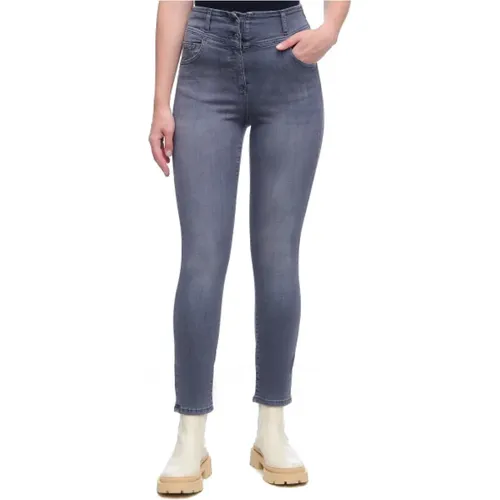 Slim High Waist Mom Jeans , Damen, Größe: W28 - Liu Jo - Modalova