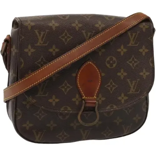 Pre-owned Canvas shoulder-bags , female, Sizes: ONE SIZE - Louis Vuitton Vintage - Modalova