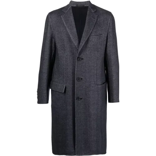 Casual Overcoat Solferino Dou , male, Sizes: 5XL, XL, 4XL, 2XL - Brioni - Modalova