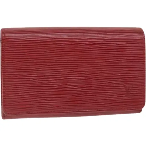 Pre-owned Leather wallets , female, Sizes: ONE SIZE - Louis Vuitton Vintage - Modalova