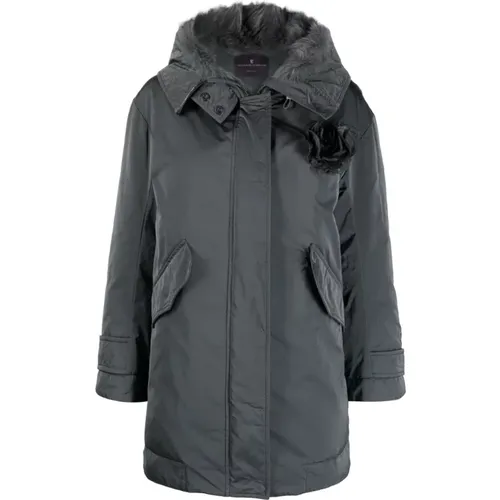 Iron Padded Coat , female, Sizes: XS - Ermanno Scervino - Modalova