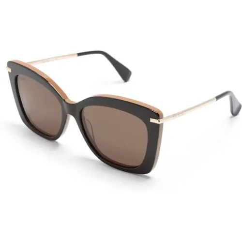 Mm0101 50E Sunglasses , female, Sizes: 55 MM - Max Mara - Modalova