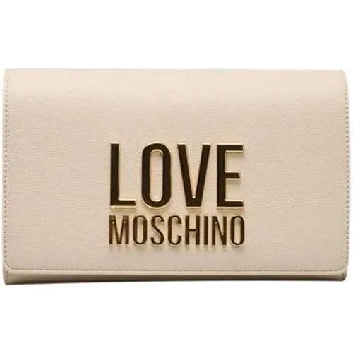 Schicke Umhängetasche mit Logo - Love Moschino - Modalova