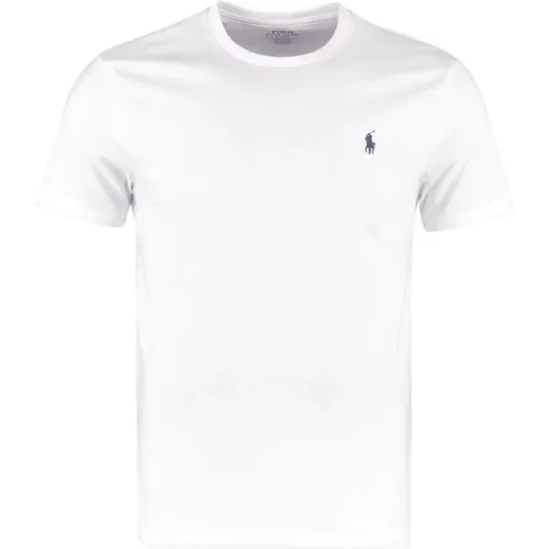 Logo-besticktes Baumwoll-T-Shirt , Herren, Größe: XL - Ralph Lauren - Modalova