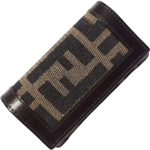 Pre-owned Canvas wallets , female, Sizes: ONE SIZE - Fendi Vintage - Modalova