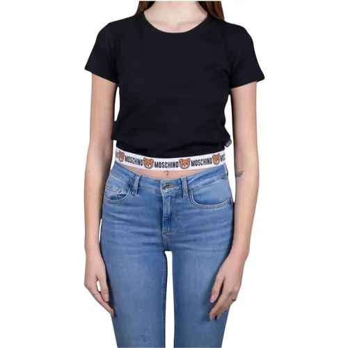 Damen Unterwäsche T-Shirt , Damen, Größe: S - Moschino - Modalova