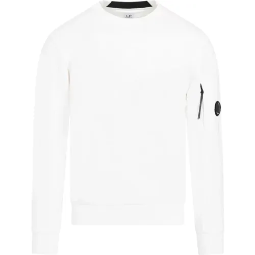 Weiße Crewneck Sweatshirt Ss24 , Herren, Größe: XL - C.P. Company - Modalova