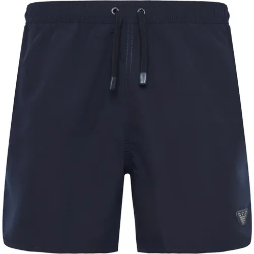 Polyester Swimwear with Pockets , male, Sizes: XL, 2XL, L, M - Emporio Armani - Modalova
