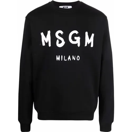 Sweatshirt Men's Fashion , male, Sizes: XS, S, L - Msgm - Modalova