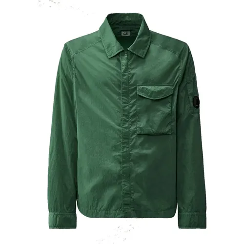 Classic Chrome-R Overshirt Duck , male, Sizes: M, XL, L, 2XL - C.P. Company - Modalova