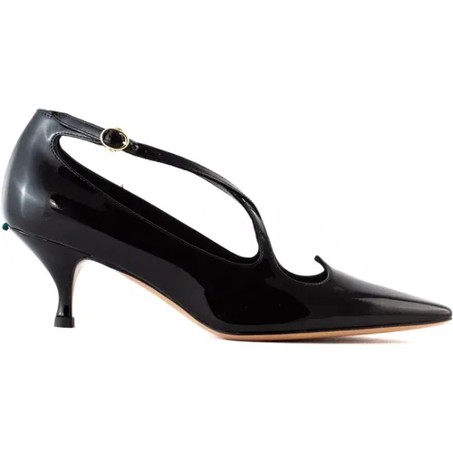 Schwarze Lackleder Pumps Schuhe , Damen, Größe: 36 EU - A. BOCCA - Modalova