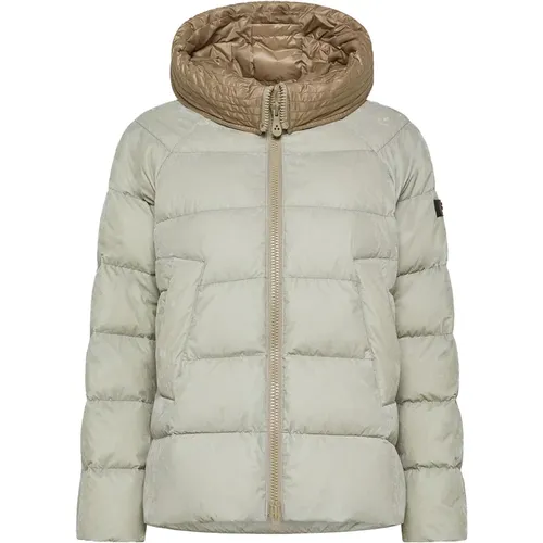 Quilted Hooded Nylon Jacket , female, Sizes: M, L, S - Peuterey - Modalova