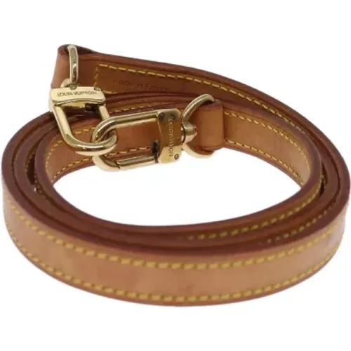 Pre-owned Leather belts , female, Sizes: ONE SIZE - Louis Vuitton Vintage - Modalova