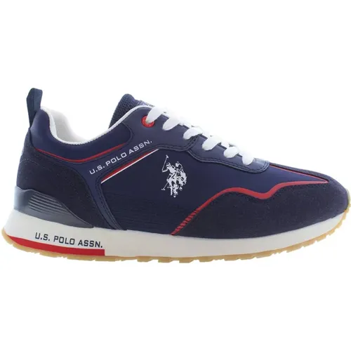 Sporty Sneakers for Men , male, Sizes: 7 UK - U.s. Polo Assn. - Modalova