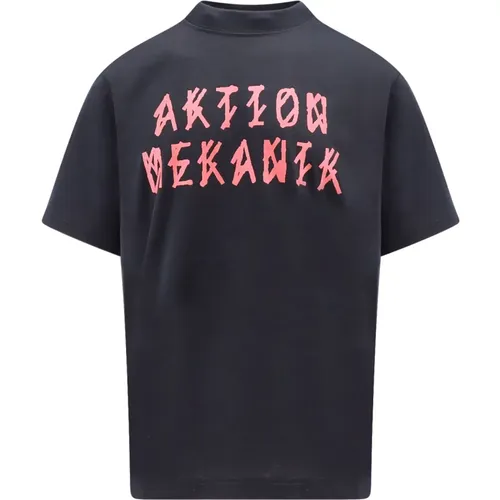 Ribbed T-Shirt Unisex Fit , male, Sizes: M, L - 44 Label Group - Modalova