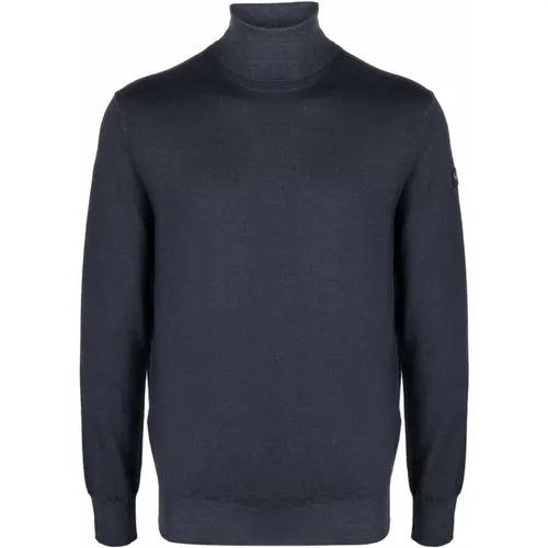 Woollen turtleneck sweater , male, Sizes: 2XL, 3XL, S, L - PAUL & SHARK - Modalova