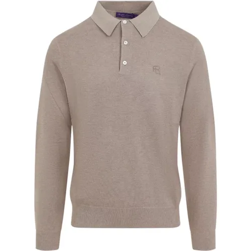 Men's Clothing T-Shirts & Polos Nude & Neutrals Aw24 , male, Sizes: M, XL - Ralph Lauren - Modalova