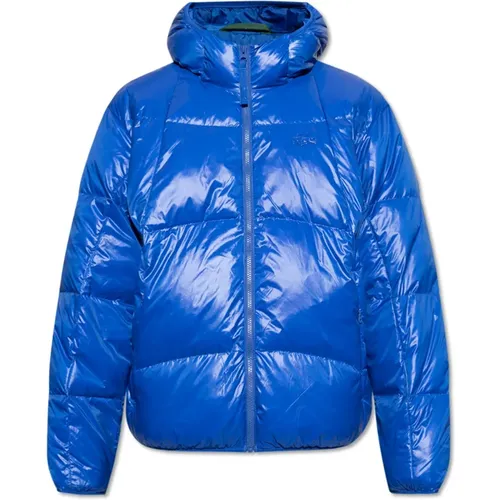 Daunenjacke mit Kapuze , Herren, Größe: XL - Lacoste - Modalova