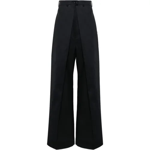 Wide Trousers Fanfara 003 Design , female, Sizes: XS - SPORTMAX - Modalova