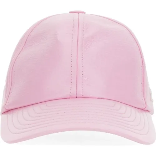 Cotton Baseball Cap Made in France , female, Sizes: S - Courrèges - Modalova