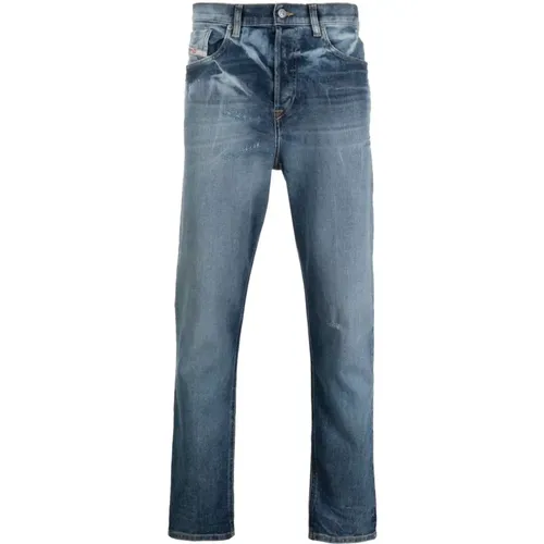Gerades Jeans , Herren, Größe: W34 L32 - Diesel - Modalova
