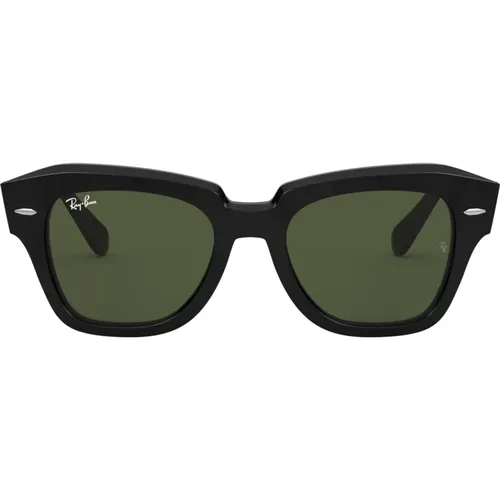 Rb2186 State Street Polarized State Street Polarized Sunglasses , female, Sizes: 49 MM - Ray-Ban - Modalova