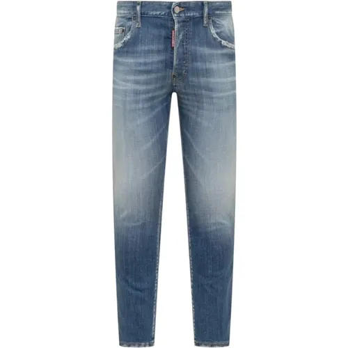 Klassische Denim-Jeans für den täglichen Gebrauch , Herren, Größe: 2XL - Dsquared2 - Modalova
