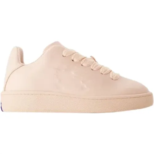 Leather sneakers , female, Sizes: 2 UK - Burberry - Modalova